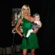 Tori Spelling and daughter Stella Doreen arrives to the celebration of the release of her new book, ‘Mommywood’ at BondSt. on April 13, 2009 in Beverly Hills