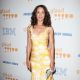 Jennifer Beals in a floral print at the 20th Annual GLAAD Media Awards