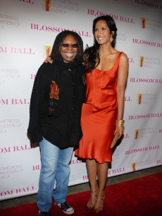 Whoopi Goldberg and Padma Lakshmi attend the 1st Annual Blossom Ball at the Prince George Ballroom on April 20, 2009 in New York City, New York