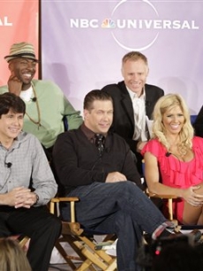 ‘I’m A Celebrity…Get Me Out of Here!’ cast Janice Dickinson, John Salley, Executive Producer Chris Brogden, Executive Producer Jayson Dinsmore, RodBlagojevich, Stephen Baldwin, Torrie Wilson and Sanjaya Malakar