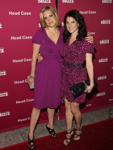 Ali Wentworth and Jessica Seinfeld attend a screening of ‘Head Case’ at the MoMA Sculpture Garden on April 30, 2009 in New York City