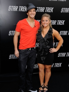 ‘DWTS’ stars Mark Ballas Jr. and Shawn Johnson step out at the ‘Star Trek’ premiere in Hollywood