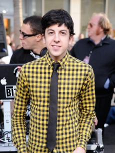 Christopher Mintz-Plasse smiles at the premiere of ‘Star Trek’ in Hollywood
