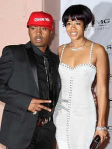 Nas and Kelis hit the EW Grammy After Party at STK in Hollywood (Feb. 10, 2009)