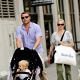 Liev Schreiber, Naomi Watts and their sons Sasha and Samuel walk in Soho on April 18, 2009 in New York City