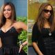 Beyonce and a Beyonce look-a-like, who duped The Albertina Museum. She was sent by Austrian radio station KRONEHIT