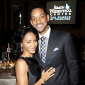 Will Smith and Jada Pinkett Smith pose at the Simon Wiesenthal Center’s Annual National Tribute Dinner at the Beverly Wilshire Hotel on May 5, 2009 in Beverly Hills
