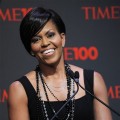 Michelle Obama gives opening remarks at the Time 100 Gala, a celebration of TIME Magazine’s 100 most influential people in the world