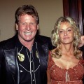 Ryan O’ Neal and Farrah Fawcett attend the Share Inc., 51st Annual Boomtown Party at the Century Plaza Hotel & Spa on May 15, 2004 in Century City, California