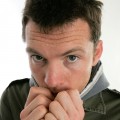 Sam Worthington gives wide eyes to the camera