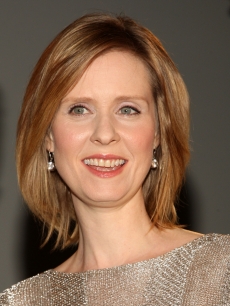 Cynthia Nixon attends the American Theatre Wing’s 2009 Tony Award nominations at The New York Public Library for Performing Arts on May 5, 2009 in New York City