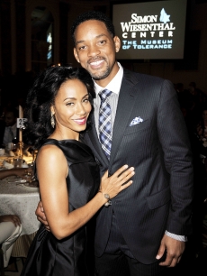 Will Smith and Jada Pinkett Smith pose at the Simon Wiesenthal Center’s Annual National Tribute Dinner at the Beverly Wilshire Hotel on May 5, 2009 in Beverly Hills