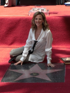 Marlee Matlin receives her star on the Hollywood Walk of Fame