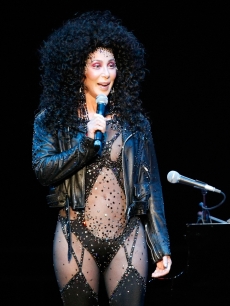 Cher speaks during the ‘Hit Man: David Foster and Friends’ concert at the Mandalay Bay Events Center May 9, 2009 in Las Vegas, Nevada