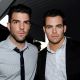 Zachary Quinto and Chris Pine