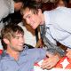 Chace Crawford and Ed Westwick during the 2008 Teen Choice Awards at Gibson Amphitheater on August 3, 2008 in Los Angeles