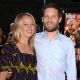 Tobey Maguire and wife Jennifer Meyer arrives at the Los Angeles Premiere Of ‘Tropic Thunder’ at the Mann’s Village Theater on August 11, 2008 in Los Angeles, California