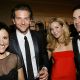 Julia Louis-Dreyfus, Bradley Cooper, Jennifer Westfeldt and Jon Hamm attend the White House Correspondents dinner, May 9, 2009