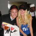 Spencer Pratt and Heidi Montag serve Pizza Hut pies at the Union Rescue Mission in downtown LA after making good on a promise to AccessHollywood.com, May 20, 2009