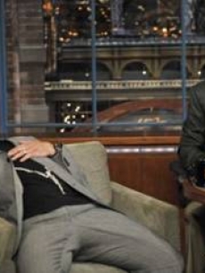 Robin Williams speaks with David Letterman, May 13, 2009