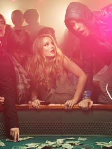 Leighton Meester in a scene from the Cobra Starship video ‘Good Girls Go Bad,’ May 2009