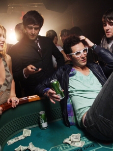 Leighton Meester in a scene from the Cobra Starship video ‘Good Girls Go Bad,’ May 2009