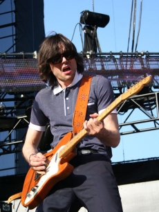 Brian Bell of Weezer at the KROQ Weenie Roast, May 16, 2009, Irvine, Calif.