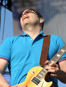 Pat Wilson of Weezer at the KROQ Weenie Roast, May 16, 2009, Irvine, Calif.