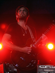 Caleb Followill of Kings of Leon at the KROQ Weenie Roast, May 16, 2009, Irvine, Calif.
