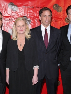 Fred Armisen, Amy Poehler, Seth Meyers and Jason Sudeikis of Saturday Night Live are awarded during the 68th annual George Foster Peabody Awards at The Waldorf=Astoria on May 18, 2009 in New York City