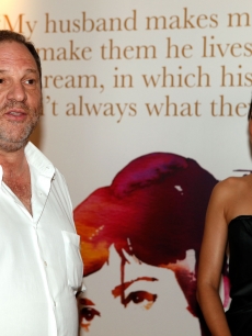 Producer Harvey Weinstein and actress Marion Cotillard attend The Weinstein Company Celebrates ‘Nine’ in Cannes at the Grey d’Albion Hotel during the 62nd Annual Cannes Film Festival on May 18, 2009 in Cannes, France.