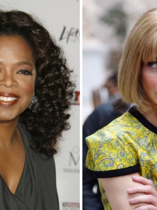 Oprah and Vogue Editor-In-Chief Anna Wintour