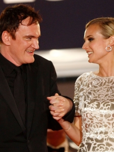 Director Quentin Tarantino and actress Diane Kruger leave the ‘Inglourious Basterds’ premiere in Cannes, May 20, 2009