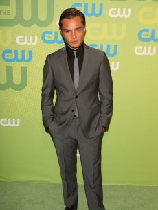 Ed Westwick attends the 2009 The CW Network UpFront at Madison Square Garden on May 21, 2009 in New York
