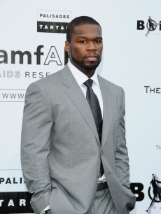 50 Cent arrives for the amfAR Cinema Against AIDS 2009 benefit at the Hotel du Cap during the 62nd Annual Cannes Film Festival on May 21, 2009