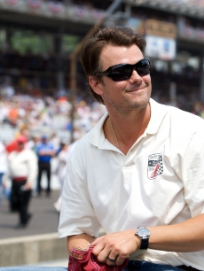 Josh Duhamel attends the 93rd running of the Indianapolis 500 at Indianapolis Motor Speedway on May 24, 2009 in Indianapolis, Indiana