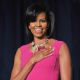 First Lady Michelle Obama listens to the national anthen at the White House Correspondents� Association annual dinner on May 9, 2009 at the Washington Hilton hotel in Washington.