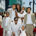 Sean ‘Diddy’ Combs and his family attend the ceremony honoring him with a star on the Hollywood Walk of Fame on May 2, 2008