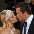 Paris Hilton and Doug Reinhardt attend the ‘Inglourious Basterds’ Premiere at the Grand Theatre Lumiere during the 62nd Annual Cannes Film Festival