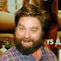 Zach Galifianakis at a charity poker tournament on May 15, 2009 in Las Vegas