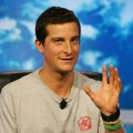 Bear Grylls speaks during a Discovery Channel presentation at the Television Critics Association Press Tour at the Beverly Hilton Hotel July 13, 2007