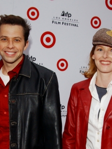 Jon Cryer and Sarah Trigger at the Wadsworth Theater in Los Angeles in 2003