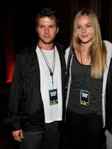 Ryan Phillippe and Abbie Cornish arrive at the launch of ‘DJ Hero’ on June 1, 2009 in Los Angeles, California