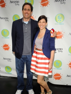 Jerry Seinfeld and Jessica Seinfeld attend the 3rd Annual Baby Buggy Bedtime Bash at Victorian Gardens at Wollman Rink Central Park on June 2, 2009