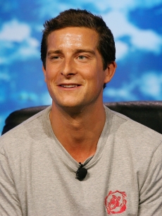 Bear Grylls speaks during a Discovery Channel presentation at the Television Critics Association Press Tour at the Beverly Hilton Hotel July 13, 2007