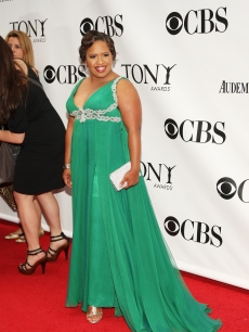 Chandra Wilson goes green at the 63rd Annual Tony Awards at Radio City Music Hall on June 7, 2009 in New York City