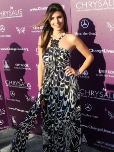 Jamie-Lynn Sigler glows on the red carpet at the eighth annual Chrysalis Butterfly Ballon June 6, 2009 in Los Angeles