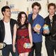 ‘Twilight’ stars Taylor Lautner, Kristen Stewart, Robert Pattinson and Peter Facinelli show off their hardware after the 2009 MTV Movie Awards