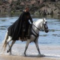Russell Crowe films a scene for ‘Robin Hood,’ South Wales, June 16, 2009
