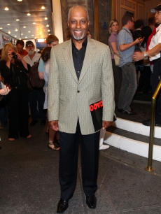 James Pickens Jr. attends ‘Grey’s’ co-star Chandra Wilson’s debut in ‘Chicago’ on Broadway on June 8, 2009 in New York City